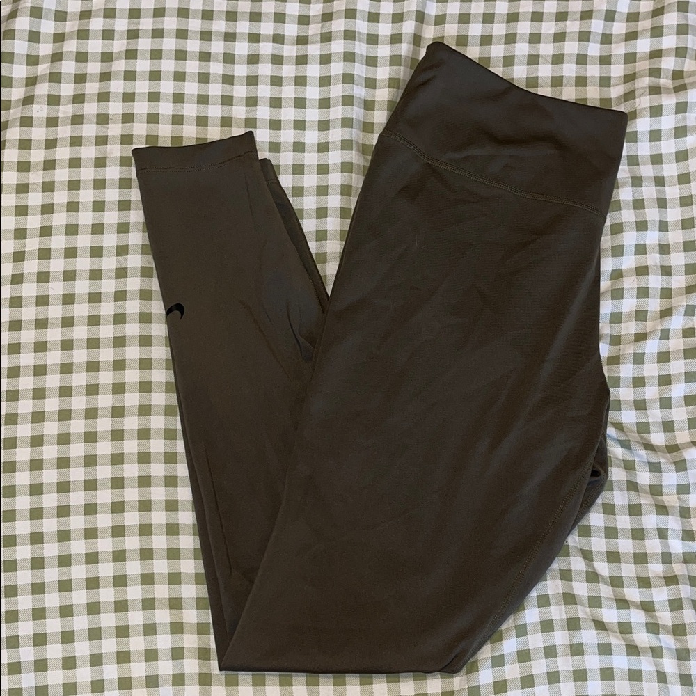 Nike Olive Dri-FIT Leggings